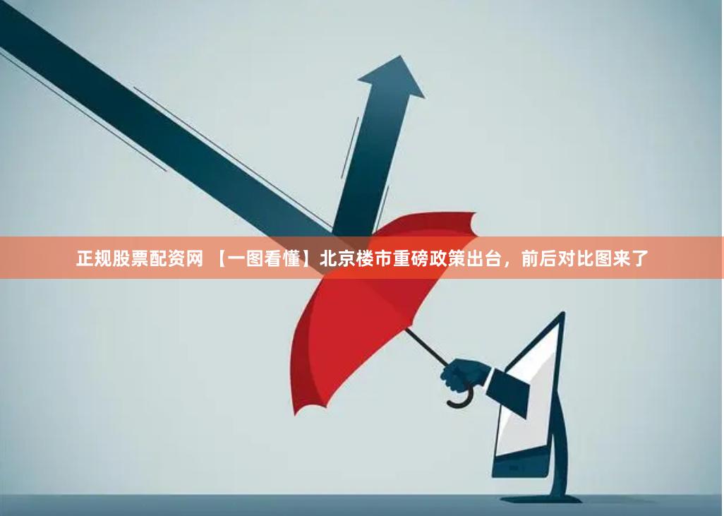 正规股票配资网 【一图看懂】北京楼市重磅政策出台，前后对比图来了